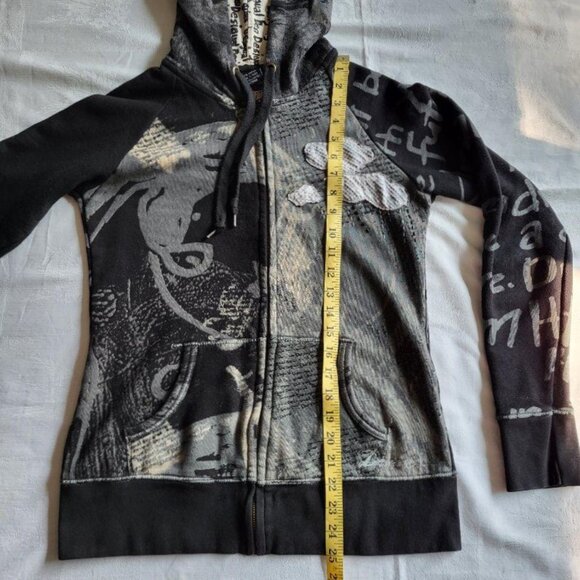 Desigual "dream" graphic hoodie, size medium - Picture 9 of 11